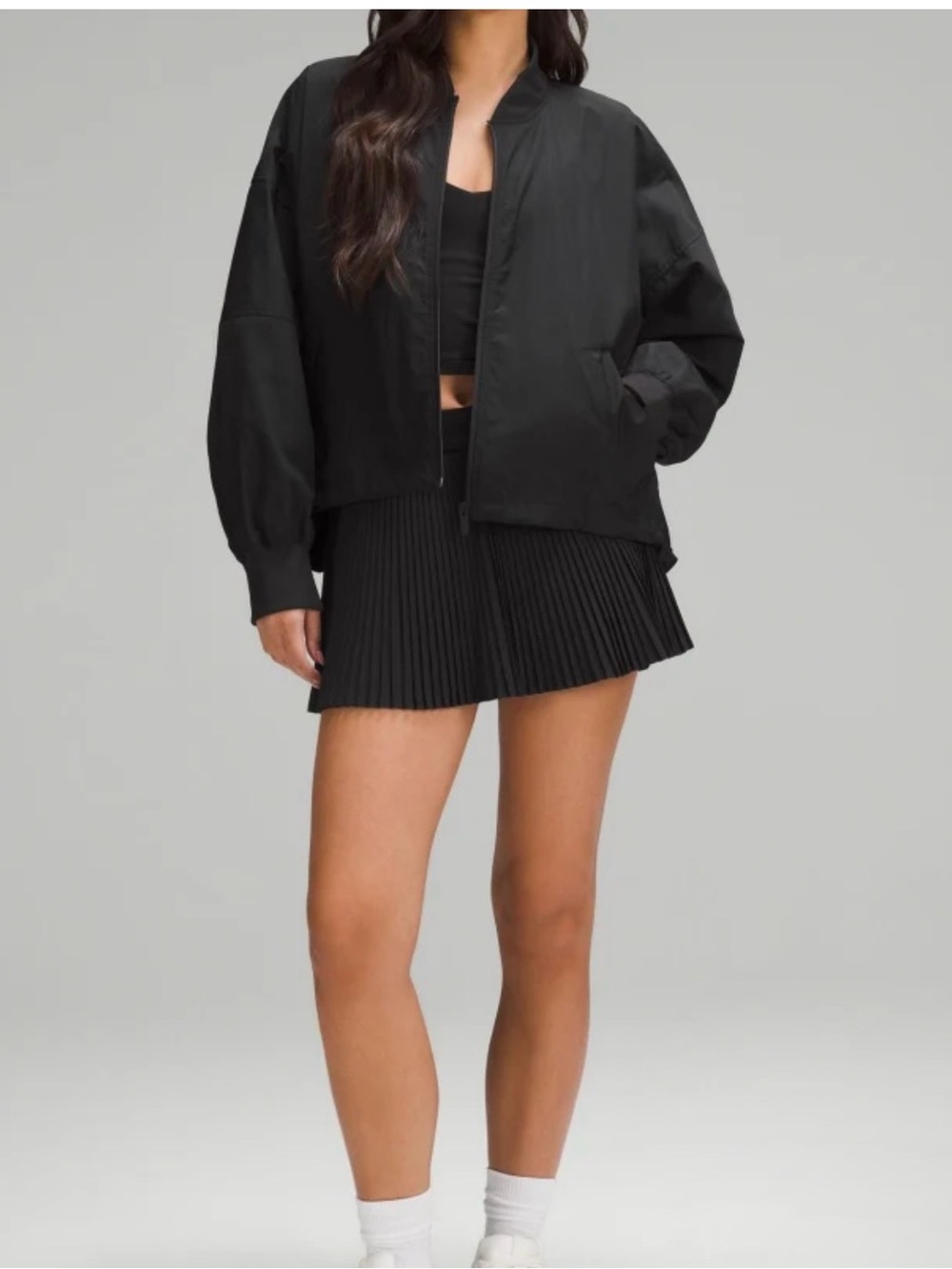 lululemon athletica Black Women’s Bomber Jacket